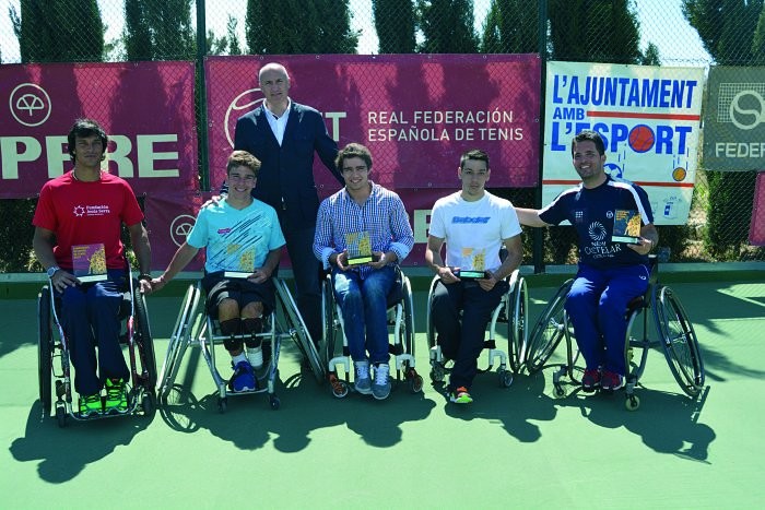 Martín de la Puente guanya el Campionat de Tennis en Cadira de Rodes a Almussafes